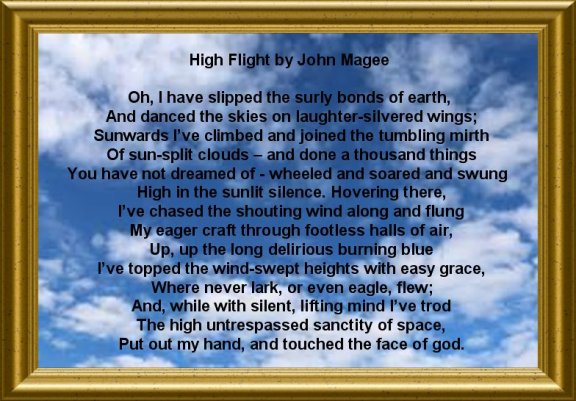 High Flight Poem